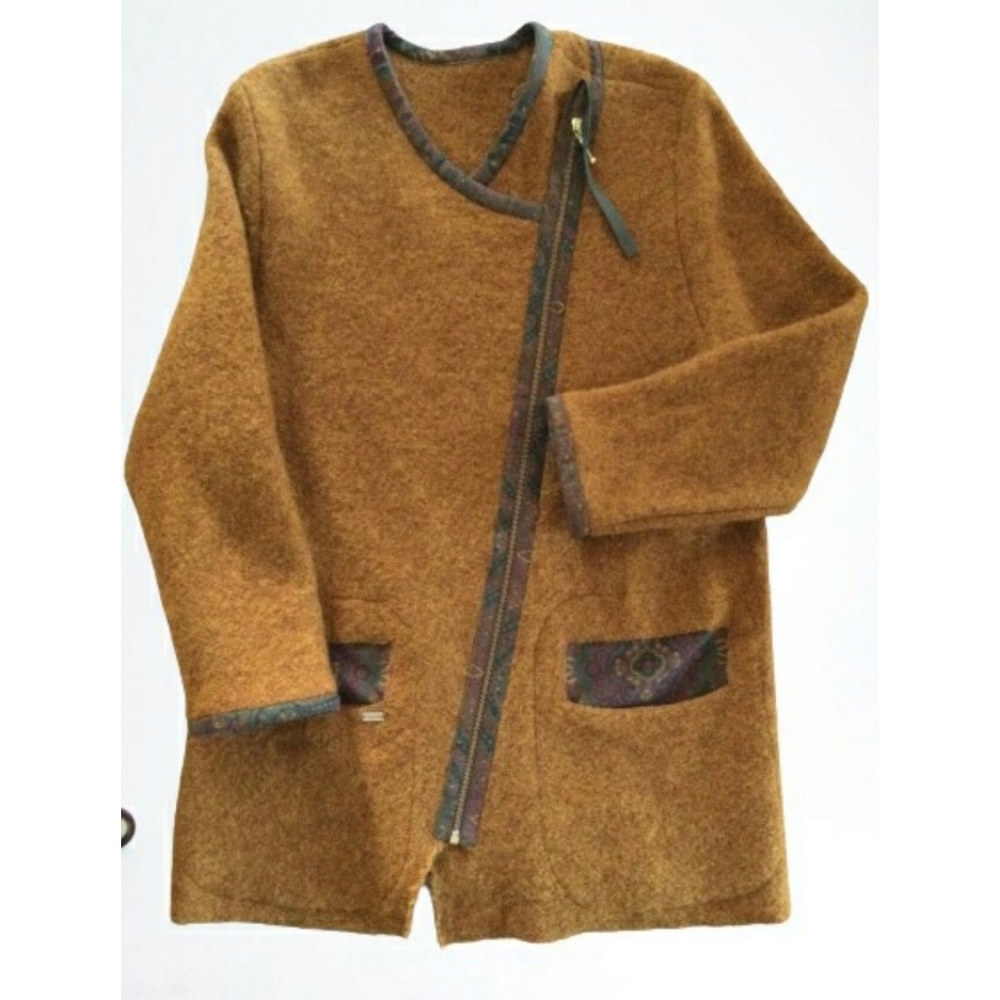 Custom Made Boiled Wool Jacket.